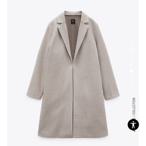 Zara Lapel Collar Coat